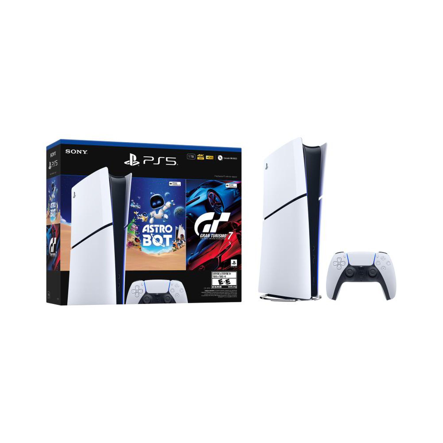 Consola PS5 Edici&oacute;n Digital 1 TB + Juego Astro Bot + Juego Gran Turismo 7 image number 1.0