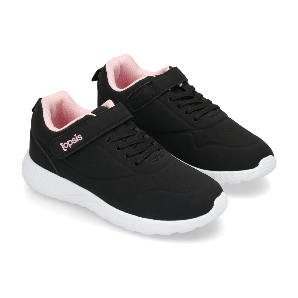 Zapatilla Infantil Niña Topsis Black image number 1.0