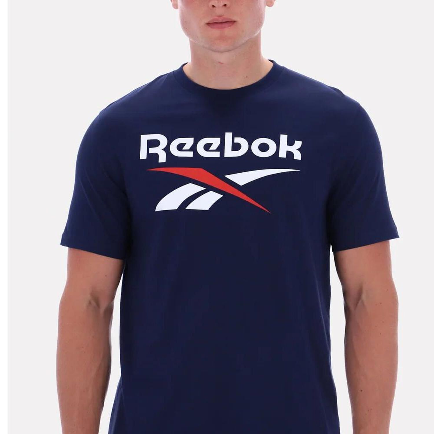 Polera Reebok Bruno Big Logo Crew Neck image number 1.0