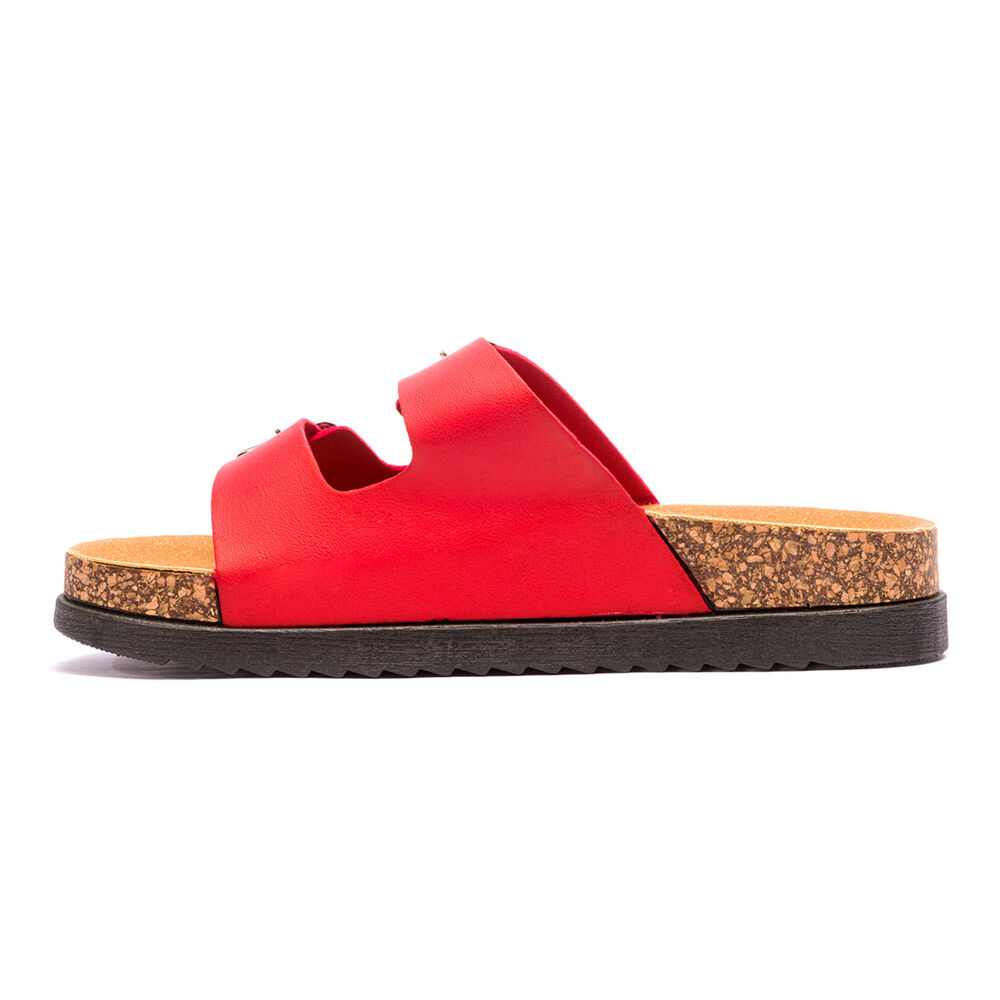 Sandalia Mujer Rojo Arlequin Chancleta image number 2.0