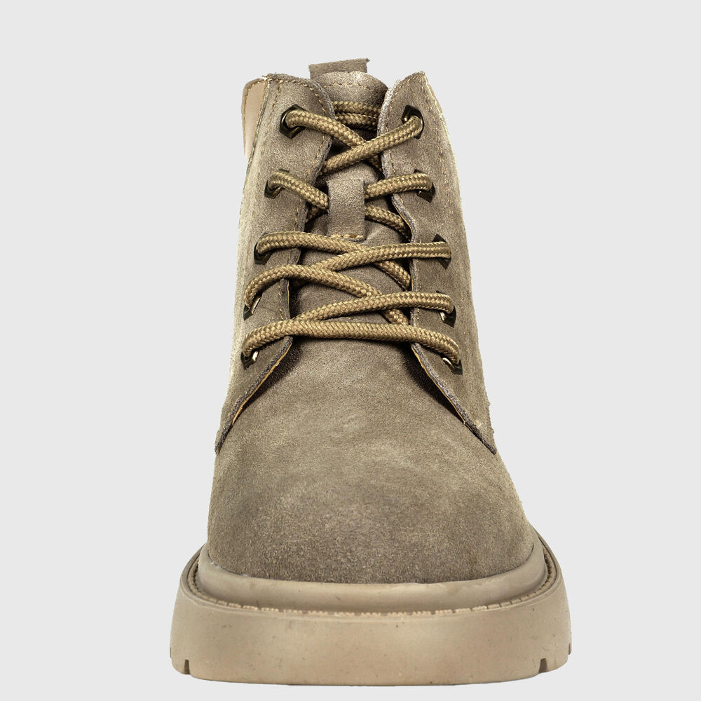 Botin Cuero Aledis Beige image number 1.0