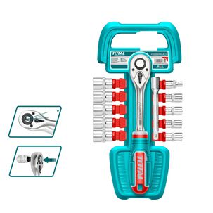 Juego Dados 12 Piezas 3/8" Total