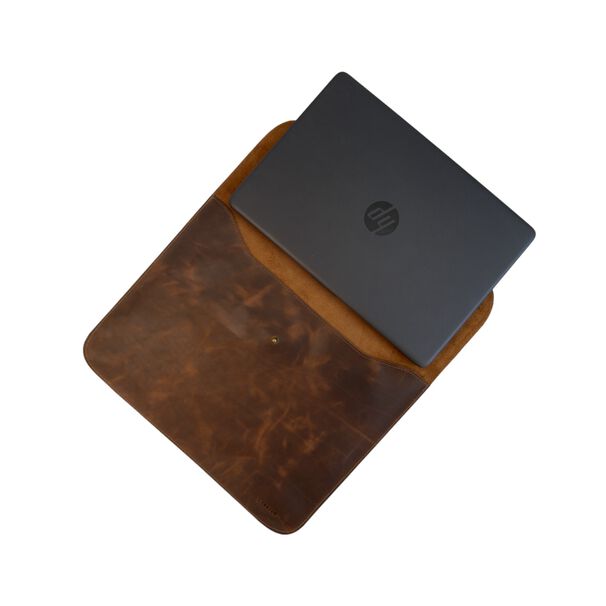 Funda Notebook De Cuero 15"