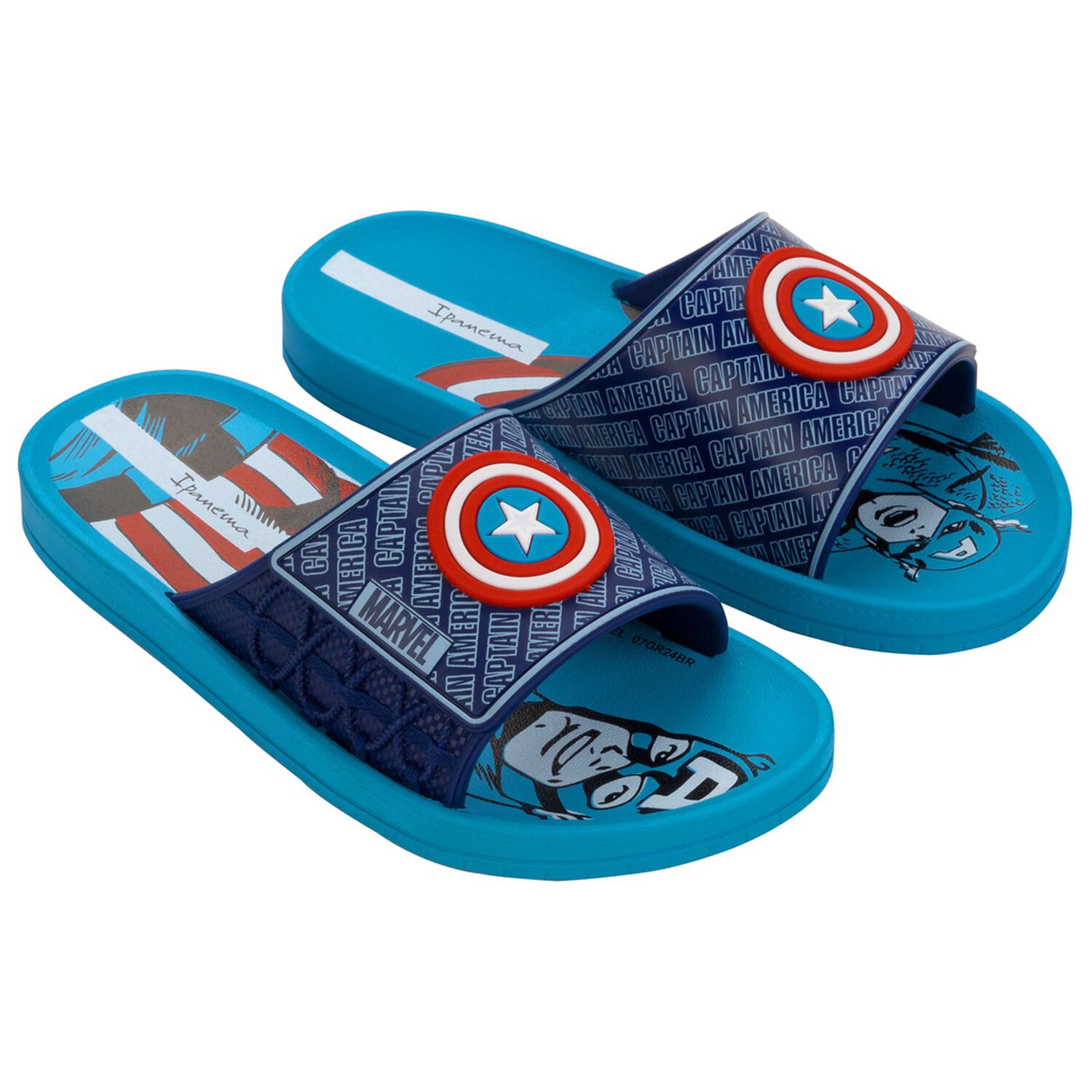 Sandalia Ni&ntilde;o Azul Marvel Sport Ipanema image number 1.0