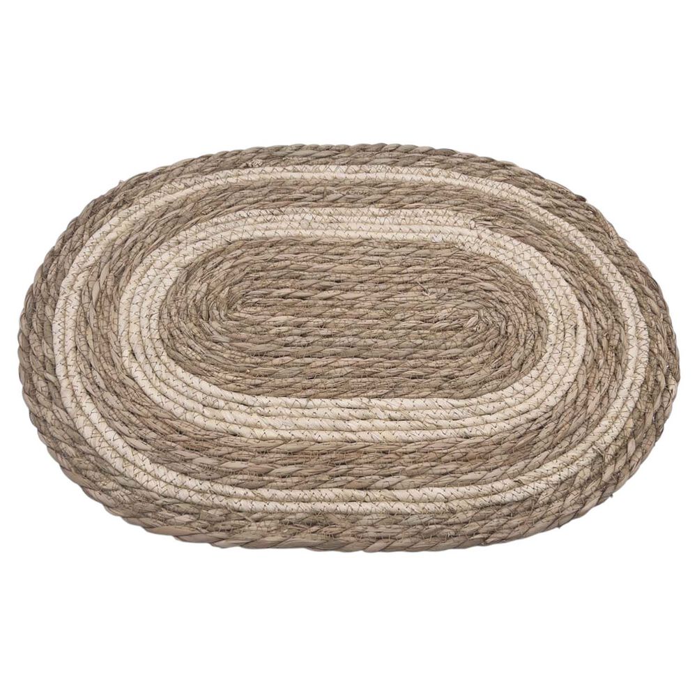 Juego De 6 Individuales De 100 % Tejido De Yute, Redondos De 38 Cm image number 0.0