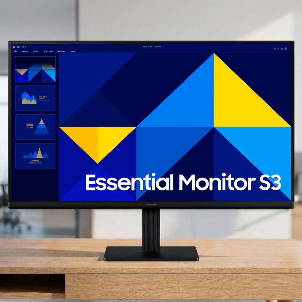 Monitor Samsung Essential 24" S3 Ips Fhd 100hz S30gd image number 8.0