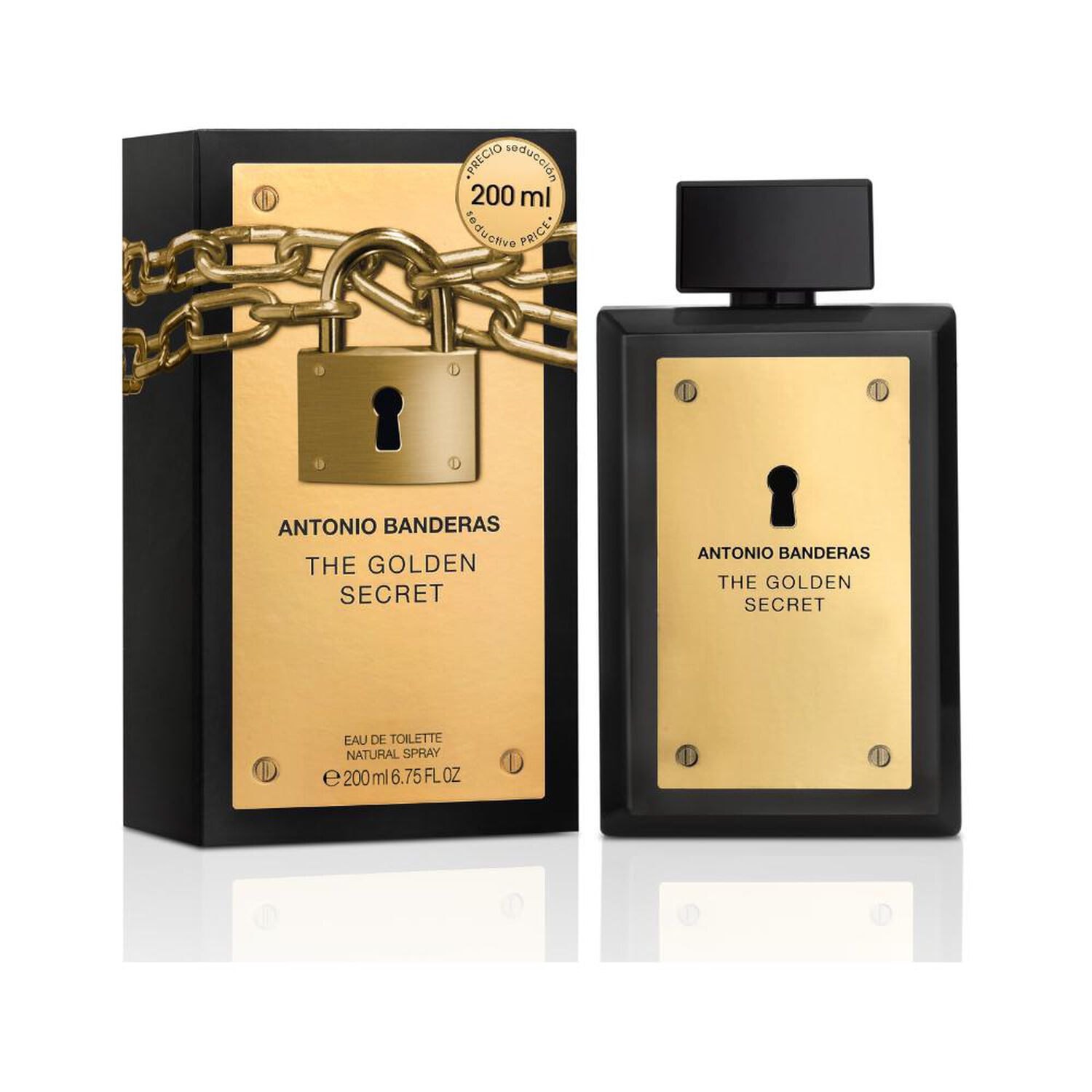 Perfume Hombre The Golden Secret Antonio Banderas / 200 Ml / Eau De Toilette image number 1.0