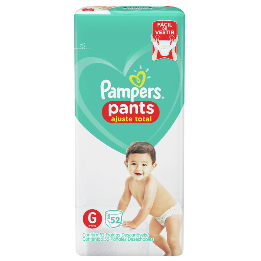 Pañales Desechables Pampers Pants Talla G 52 Unidades image number 1.0