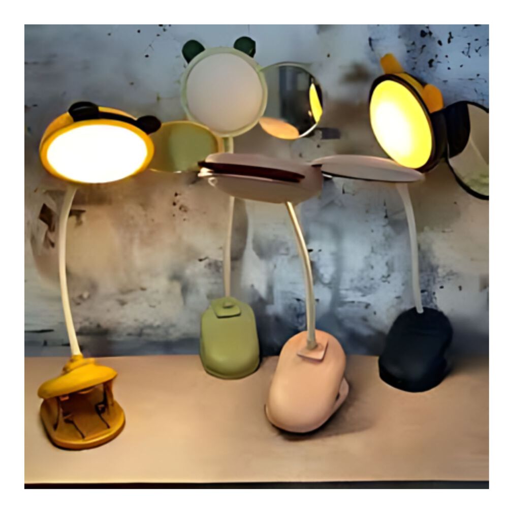 Luz Led Recargable Usb Para Maquillaje Con Espejo Pinza image number 2.0