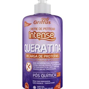 Crema Para Peinar Queratina 300ml Griffus