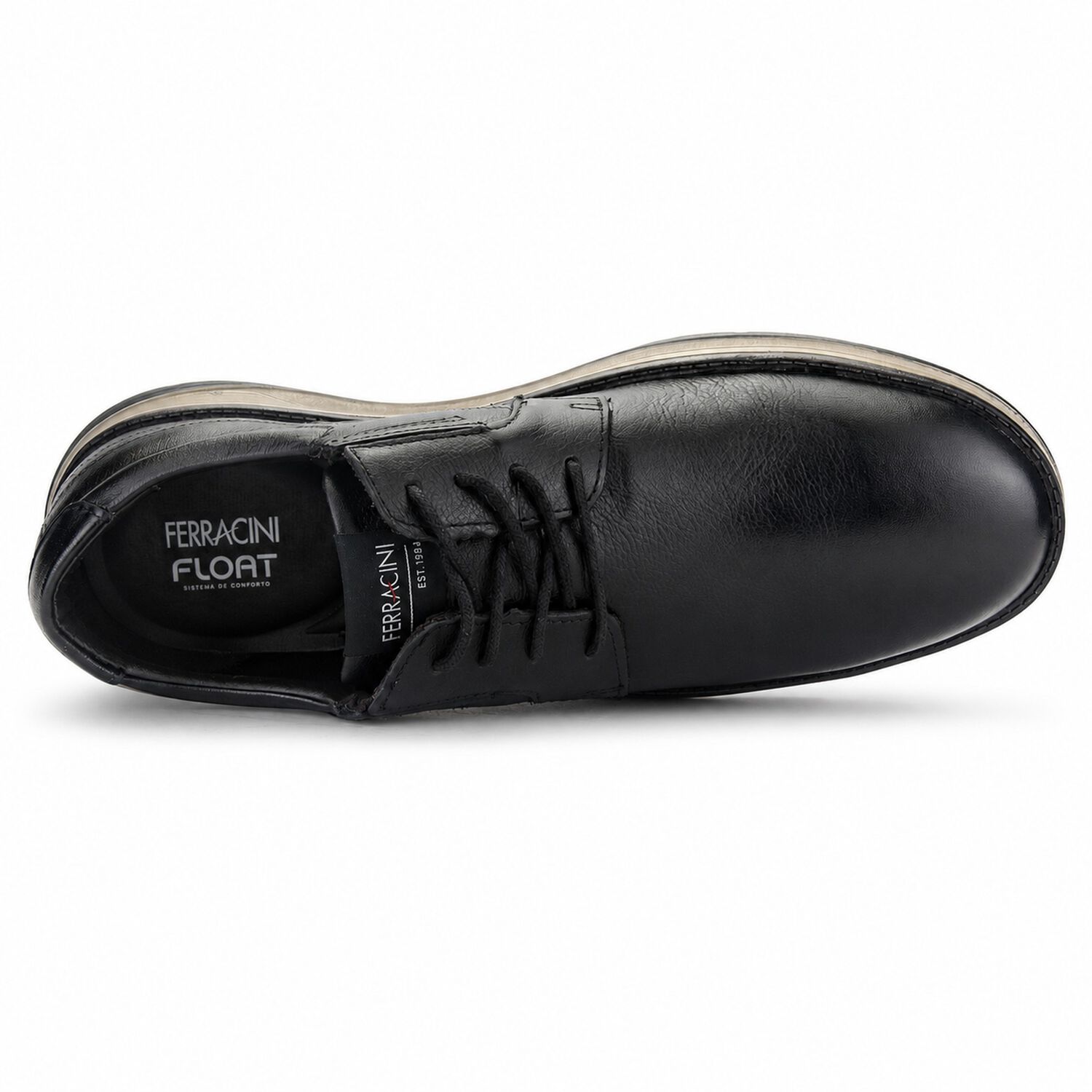 Zapato Ferracini Hombre 5540 Fluence Negro Casual image number 4.0