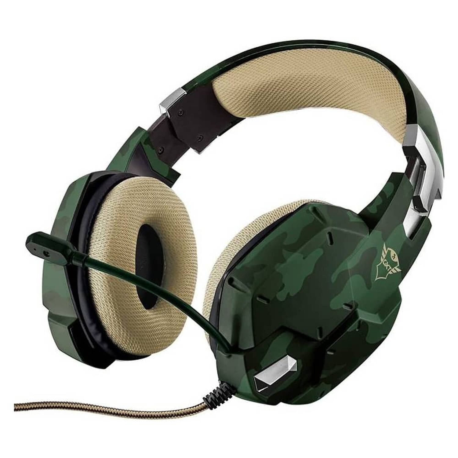 Audifonos Carus Gxt 322c Gaming Headset Color Verde image number 1.0
