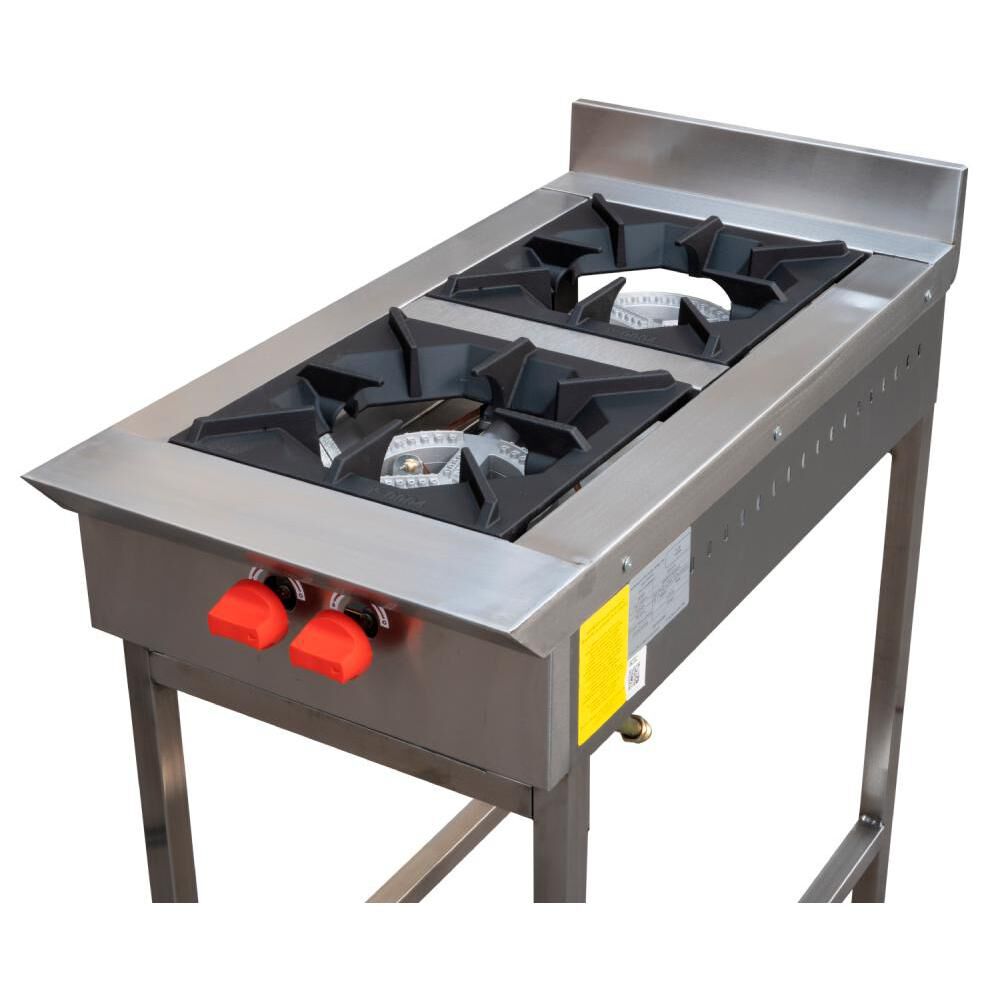 Anafe Ticgas Inox / 2 Quemadores / Gas Licuado image number 3.0