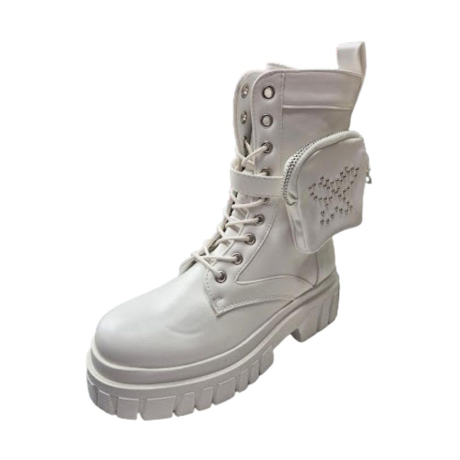 Bota De Invierno Mujer Blanco Larga image number 0.0