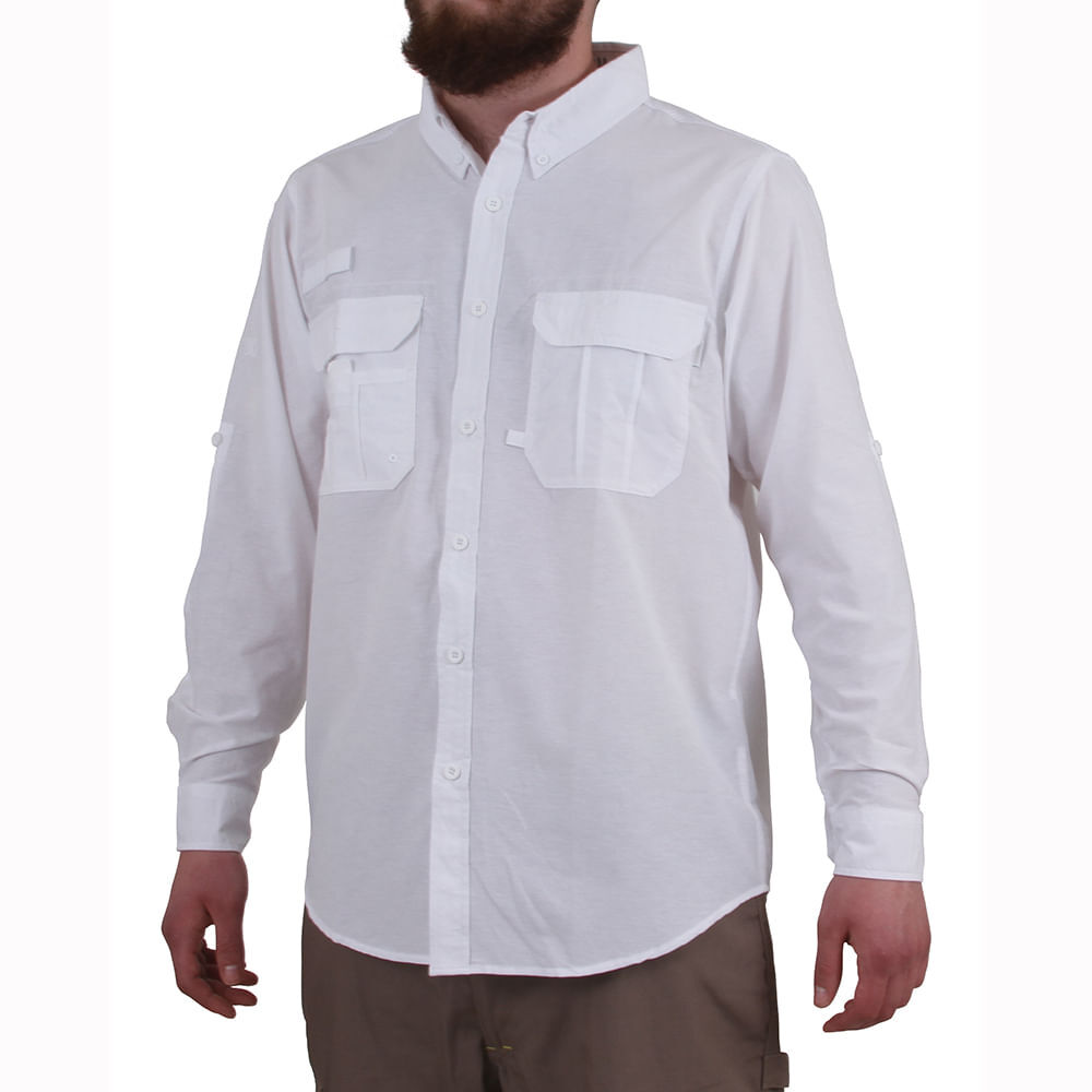 Camisa Hw Duck Dry Blanco image number 1.0
