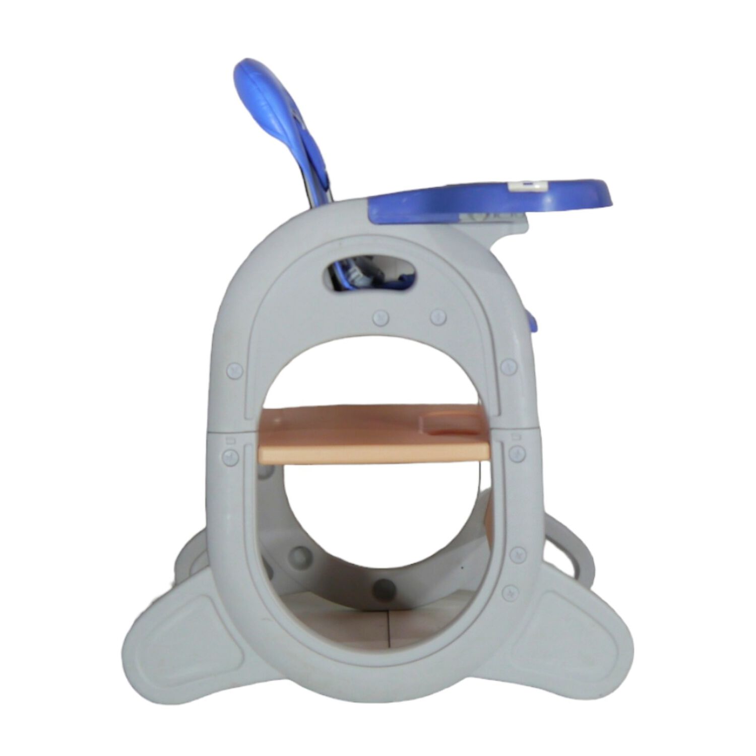 Silla De Comer Para Bebe 2 En 1 (silla + Mesa) Celeste image number 2.0