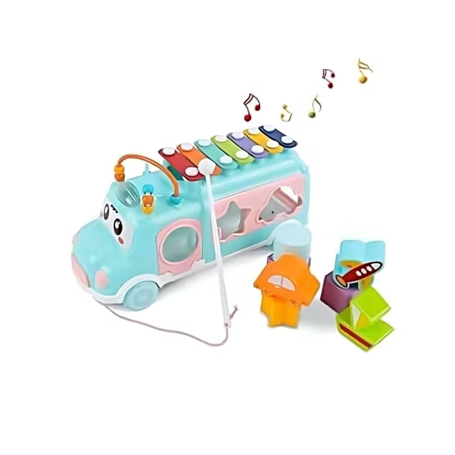 Juguete Autobus Xilofono Didactico Musical Infantil image number 1.0
