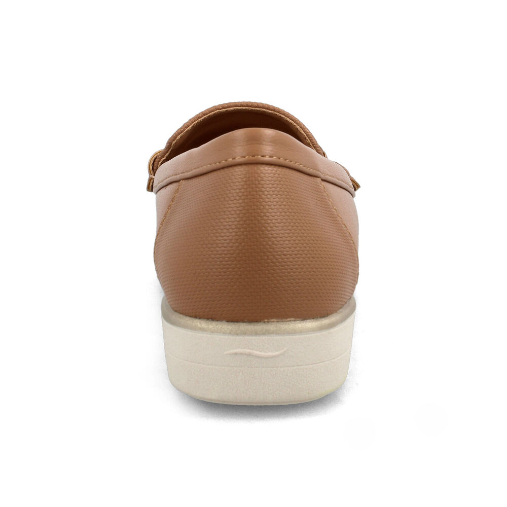 Mocasin Mujer Bata Flipi Camel image number 2.0