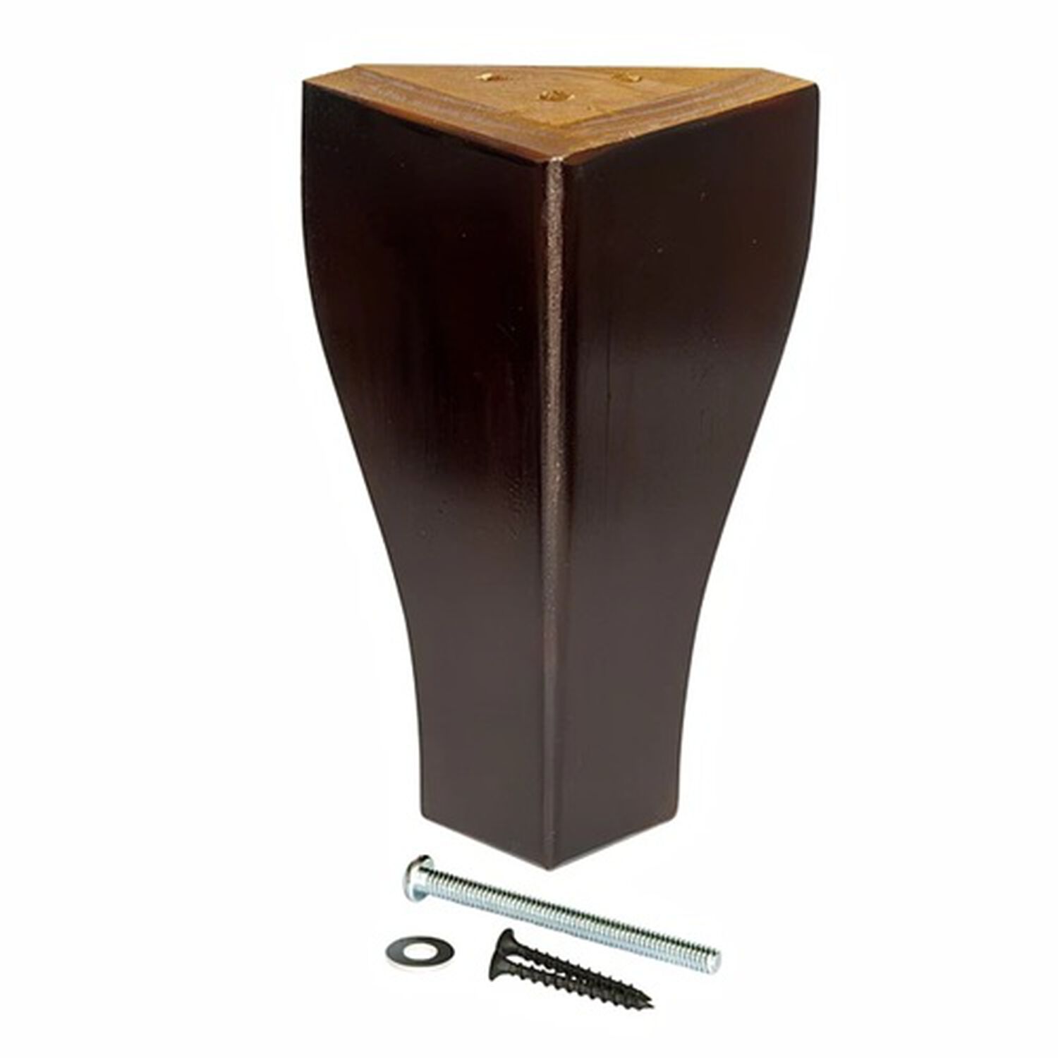 Kit De 4 Patas Para Cama Europea Color Chocolate image number 1.0