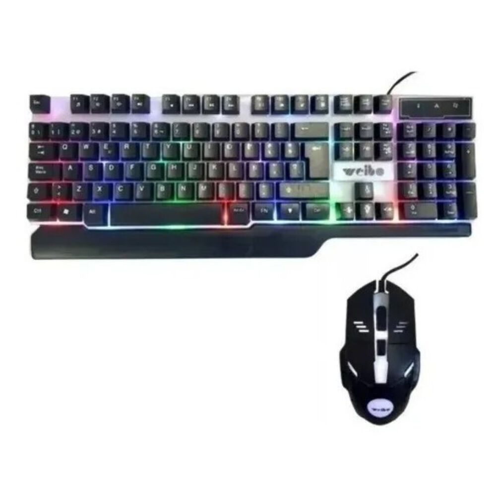 Kit De Teclado Y Mouse Gamer Weibo Wb-550 image number 1.0