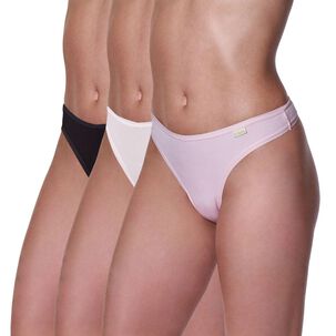 Pack 3 Calzones Colaless Algod&oacute;n 20549