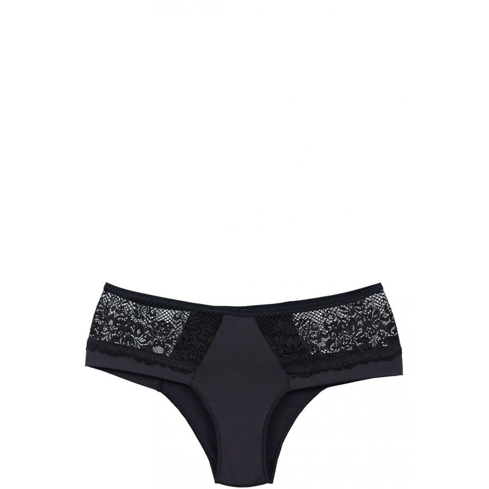 Bikini Microfibra Encaje Negro 2rios image number 0.0