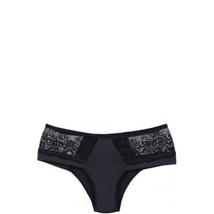 Bikini Microfibra Encaje Negro 2rios