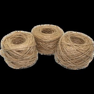 Cordel Yute Natural 1, 2 O 3 Mm (tipo Ca&ntilde;amo) Biodegradable