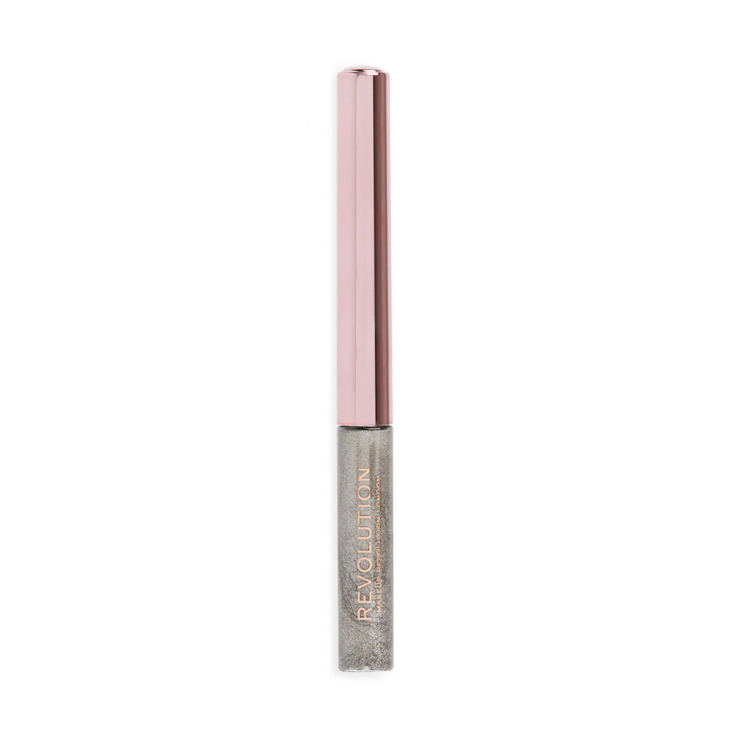 Delineador L&iacute;quido Super Flick De Makeup Revolution 2.4ml - Silver (plateado) image number 0.0