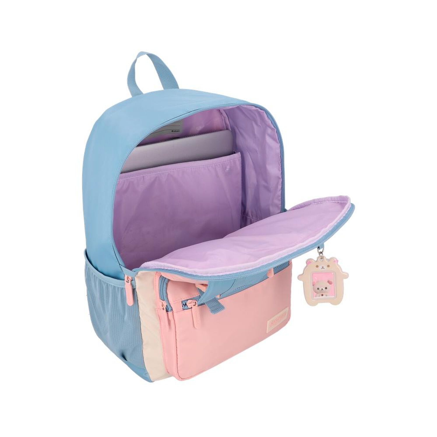 Mochila Notebook Xtrem Cleveland 6xt Beige/azul 15" image number 3.0