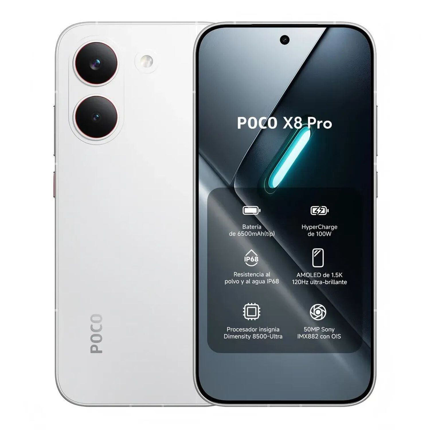 Xiaomi Poco X8 Pro 12gb Ram 512gb Rom Dual Sim 6.59 Amoled Dimensity 8500 Ultra image number 2.0