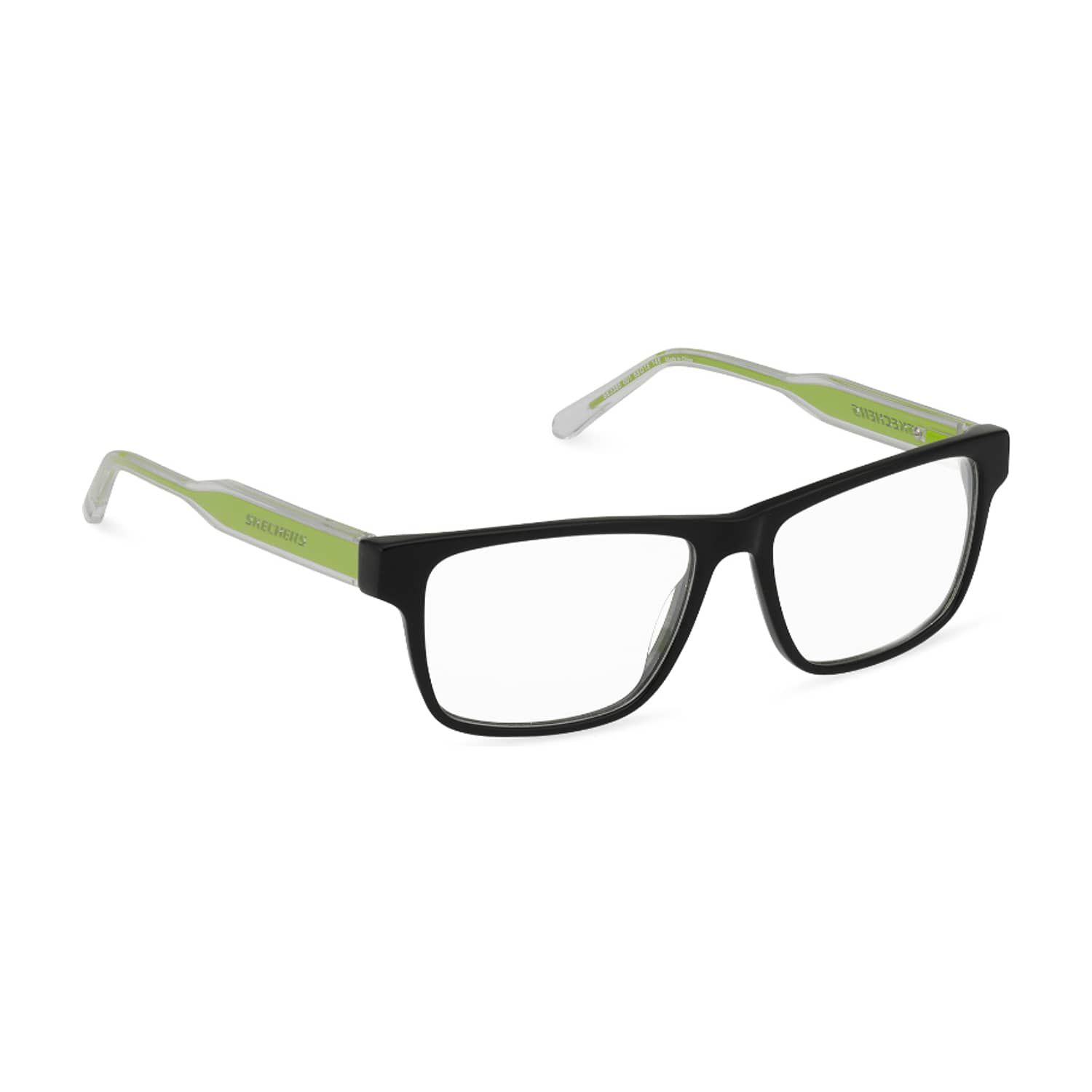 Lentes &Oacute;pticos Negro Brillante Skechers image number 7.0