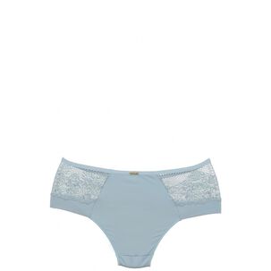 Bikini Microfibra Encaje Celeste 2rios