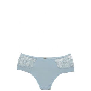 Bikini Microfibra Encaje Celeste 2rios