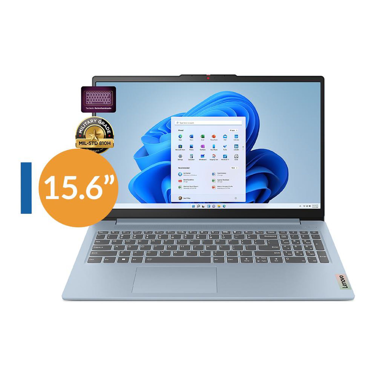 Notebook 15.6" Lenovo Ideapad Slim 3 / AMD Ryzen 5 / 8 GB RAM / 512 GB SSD image number 0.0
