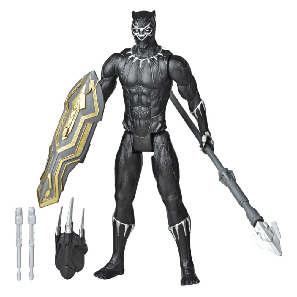 Figura De Accion Avenger Blast Gear Titan Black Panther image number 0.0