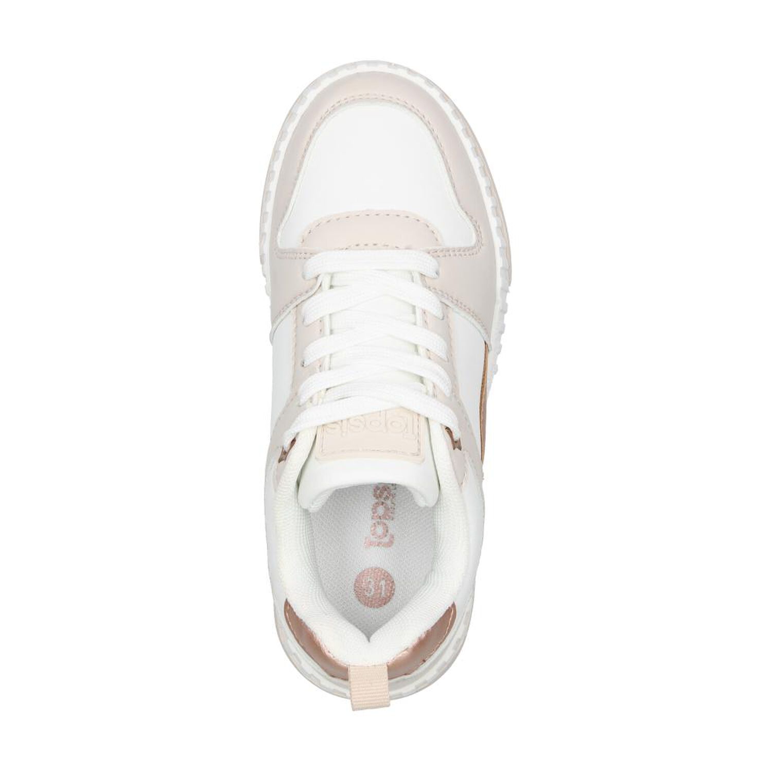 Zapatilla Infantil Ni&ntilde;a Topsis Beige image number 4.0
