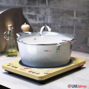 Cocina Encimera El&eacute;ctrica De Inducci&oacute;n 1 Plato Port&aacute;til 2000w