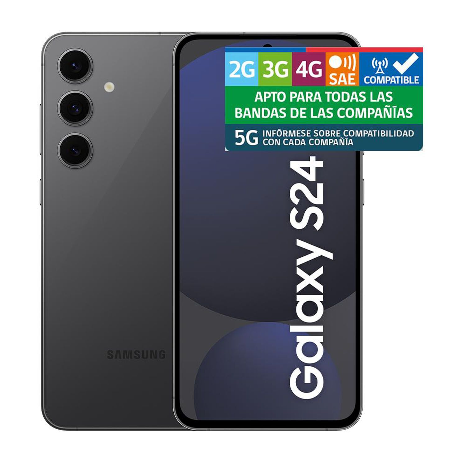 Smartphone Samsung Galaxy S24 FE / 5G / 256 GB / Black / Liberado image number 6.0