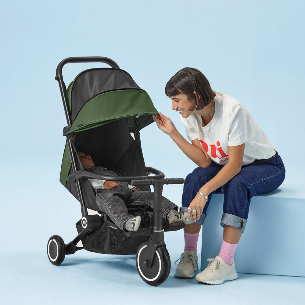 Coche Triciclo Traveler Negro image number 11.0