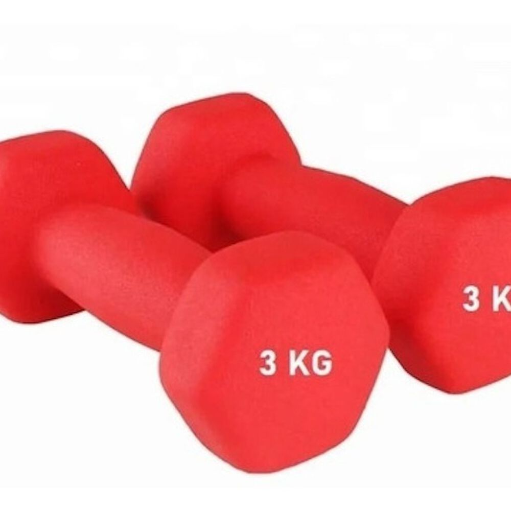 Mancuerna Hexagonal Neopreno Anditeslizante 3kg image number 5.0