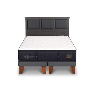 Cama Europea Cic Super Premium / King / Base Dividida + Respaldo