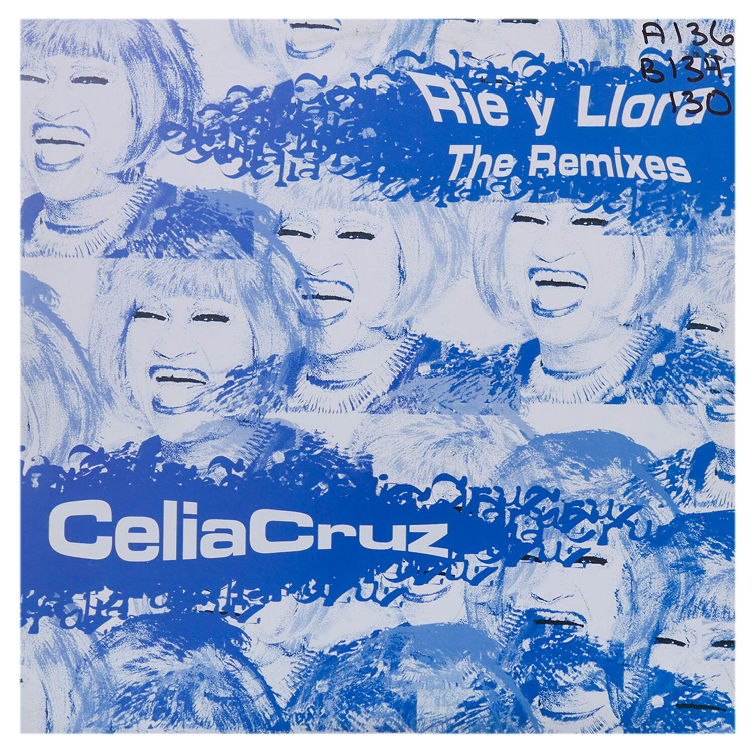 Celia Cruz - Rie Y Llora - The Remixes | 12" Maxi Single Usado image number 0.0