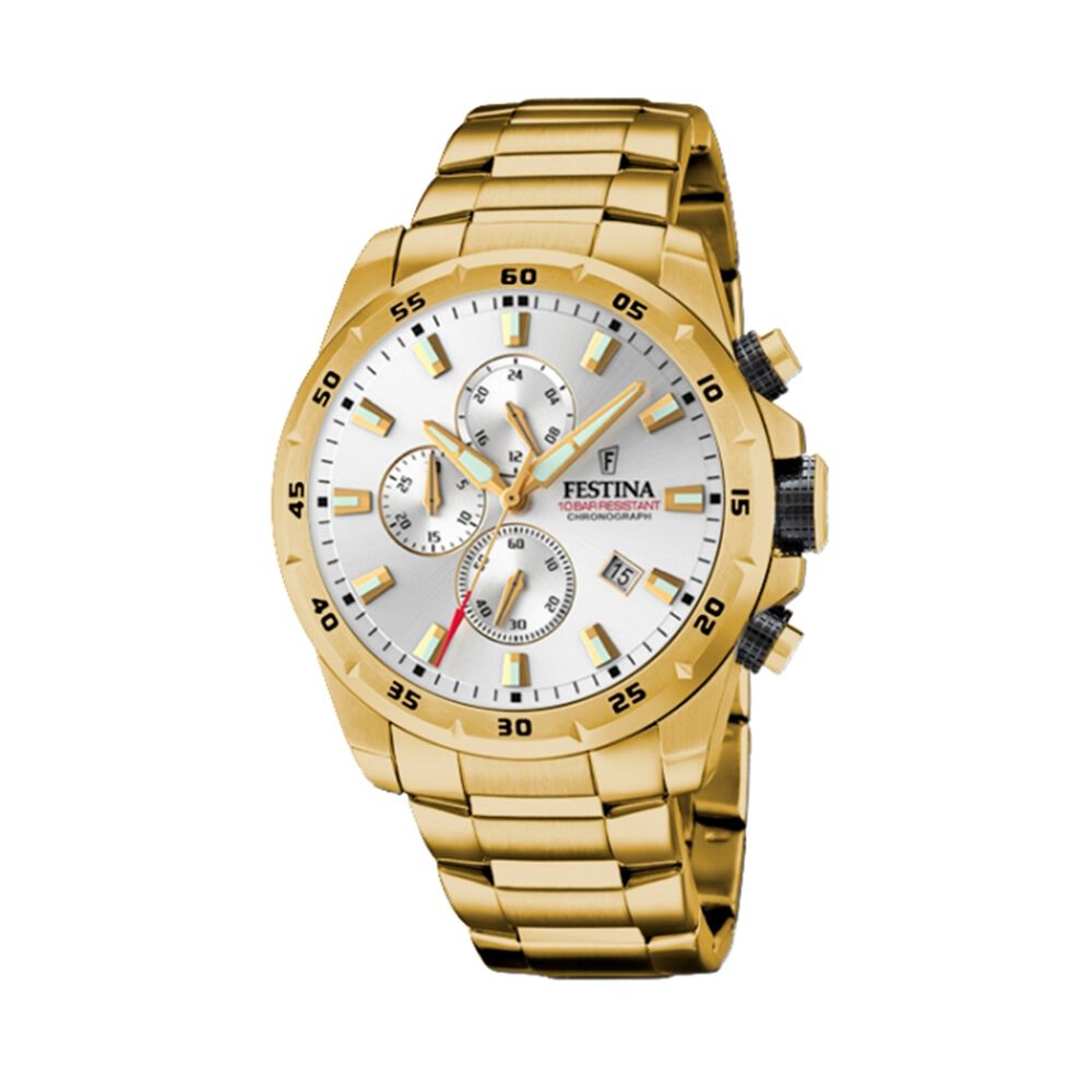 Reloj F20541/1 Festina Blanco Hombre Chrono Sport image number 0.0