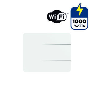 Estufa Radiador Calefactor &Oacute;nix Cer&aacute;mico Blanco 1000w Primaterm