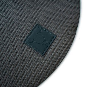 Individual Pu Redondo 38cm Gris Wayu