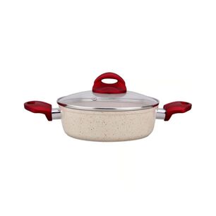 Olla Arrocera Marmoleada 26cm 4800ml Antiadherente Arte Andino