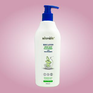 Adorable Loci&oacute;n Corporal Aloe Cucumber & Vit B3 500 Ml