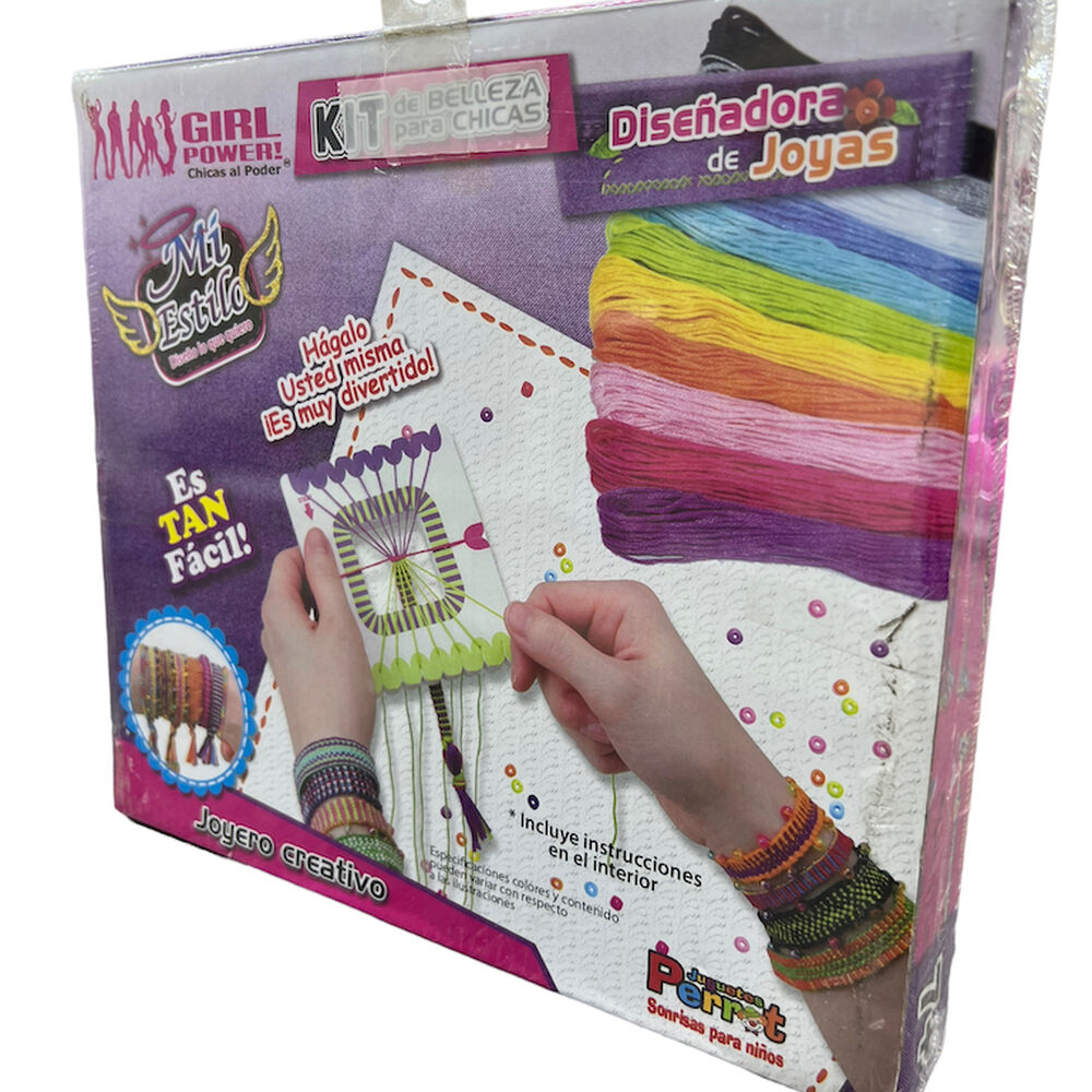 Set De Mostacillas Para Hacer Pulseras Girl Power image number 4.0