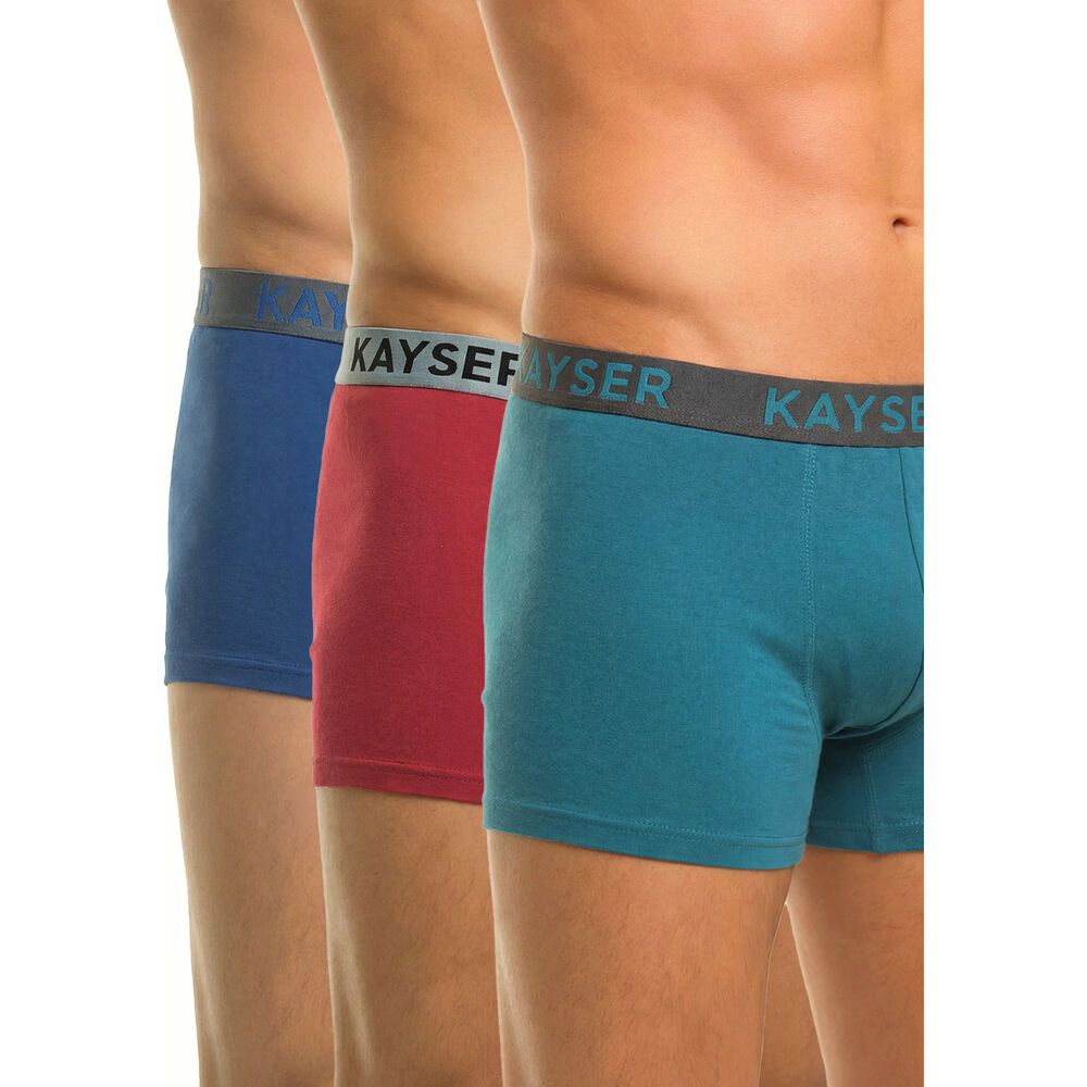 Pack 3x Boxer Corto Algod&oacute;n P393.05-sur Kayser image number 5.0